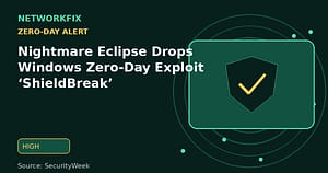Nightmare Eclipse Drops Windows Zero-Day Exploit ‘ShieldBreak’ - NetworkFix cybersecurity news