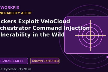 Hackers Exploit VeloCloud Orchestrator Command Injection Vulnerability in the Wild - NetworkFix cybersecurity news