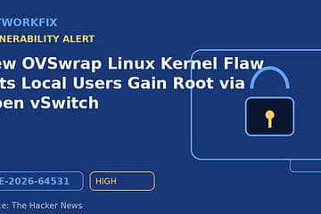 New OVSwrap Linux Kernel Flaw Lets Local Users Gain Root via Open vSwitch - NetworkFix cybersecurity news